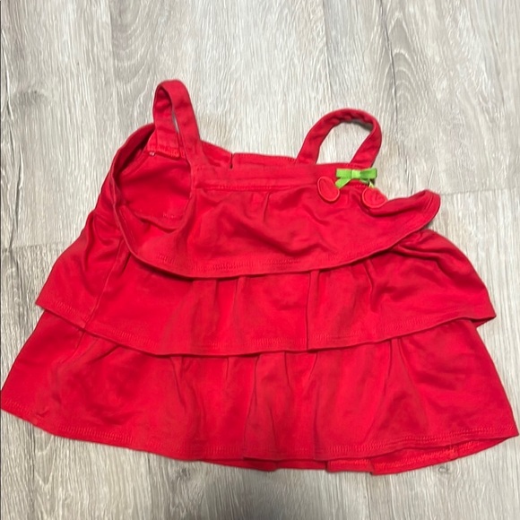 4/$20 Red Ruffled Kids Top - Picture 1 of 1